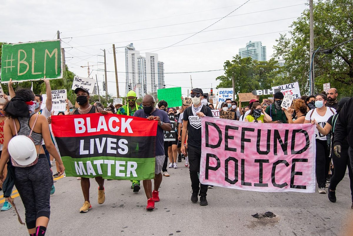 George Floyd Miami Protest. Reimagining public safety.